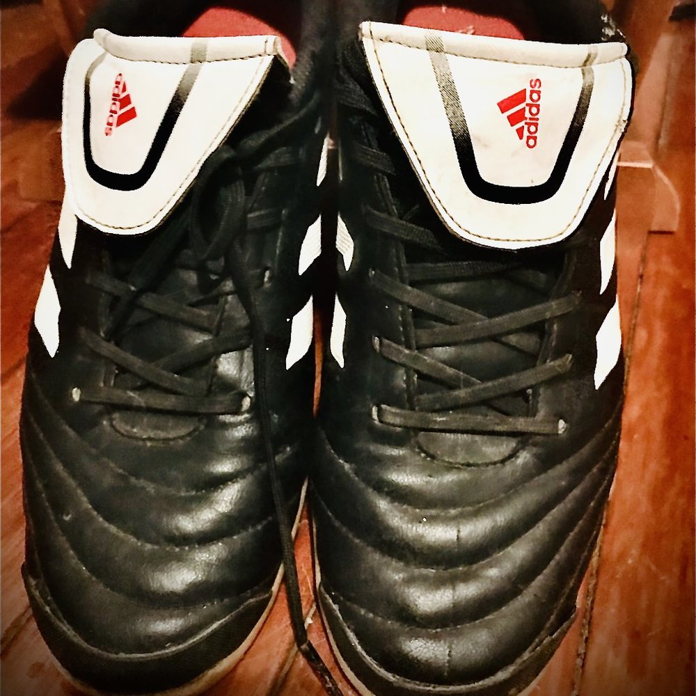 Adidas Copa Mundial Indoor Soccer Football Shoe Black Sz 12; Mens